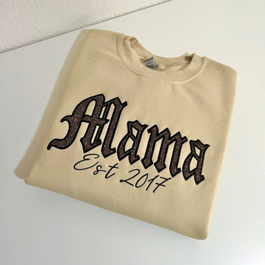 OE Glitter Mama Est Sweater