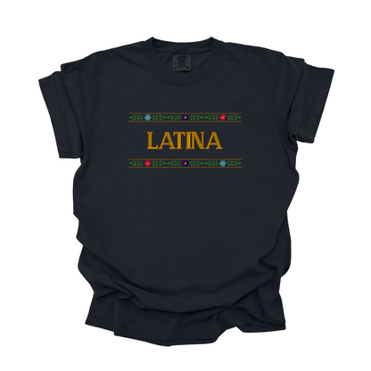 Chicana/Latina Floral Tee