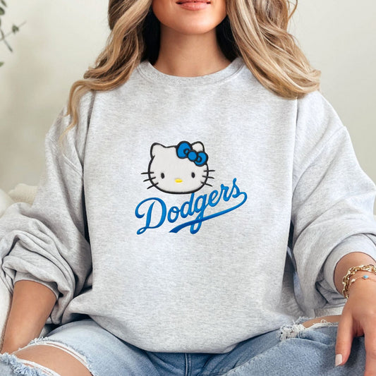 Dodger Kitty Sweater